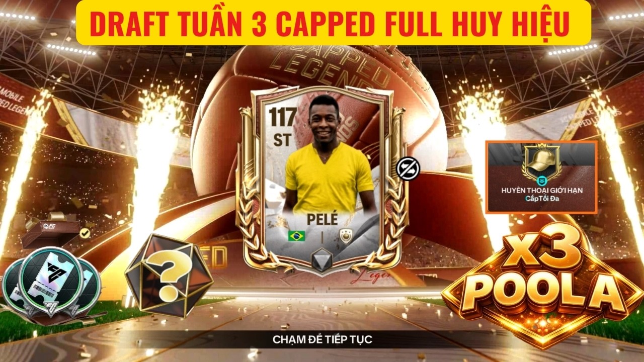 🏆FC MOBILE QT | TÔI MỞ DRAFT SỰ KIỆN CAPPED TUẦN 3 CHO TỚI KHI HUY HIỆU MAX | CÚ CHỐT HẠ THÓT TIM