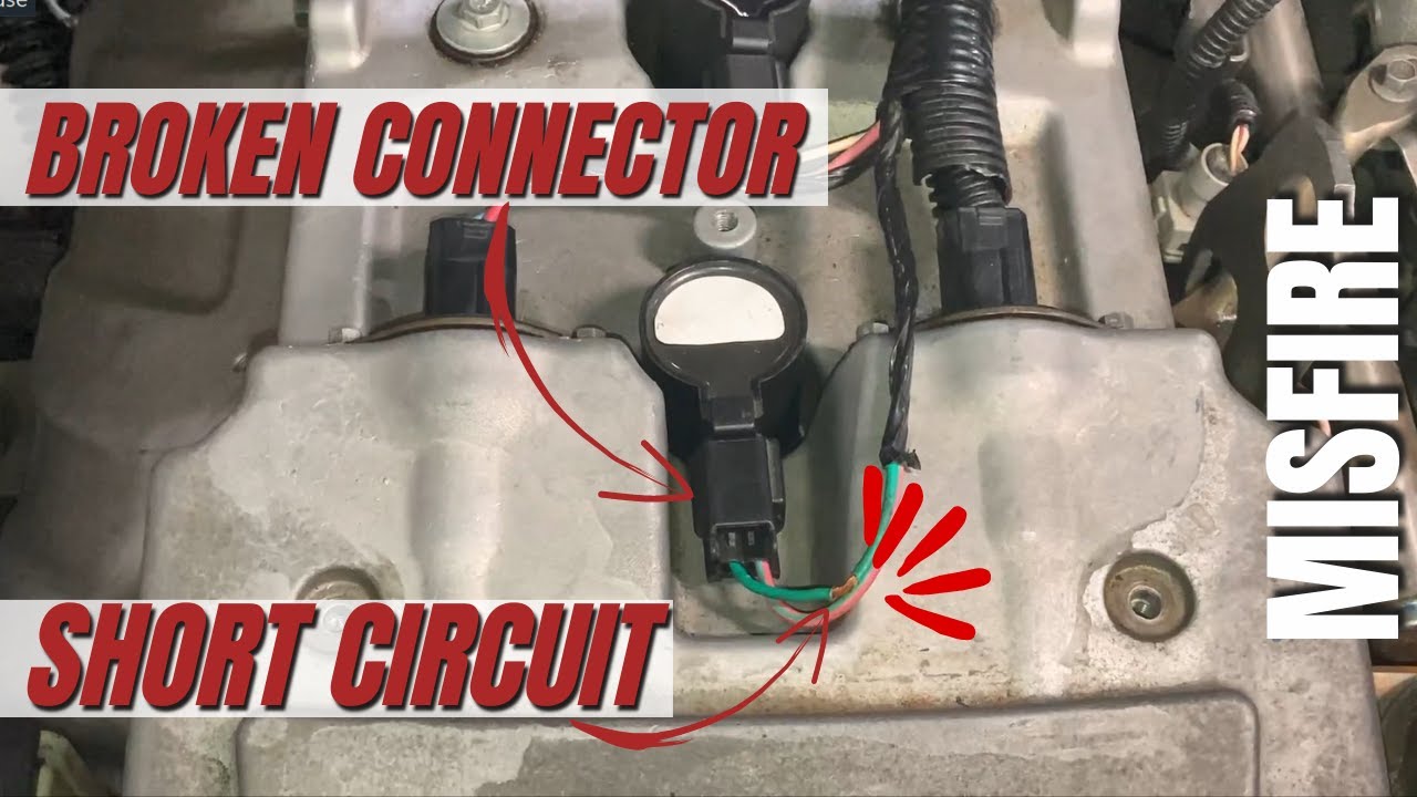 How to Fix Ignition Coil Connector & Wiring to Fix a Misfire #ford #misfire