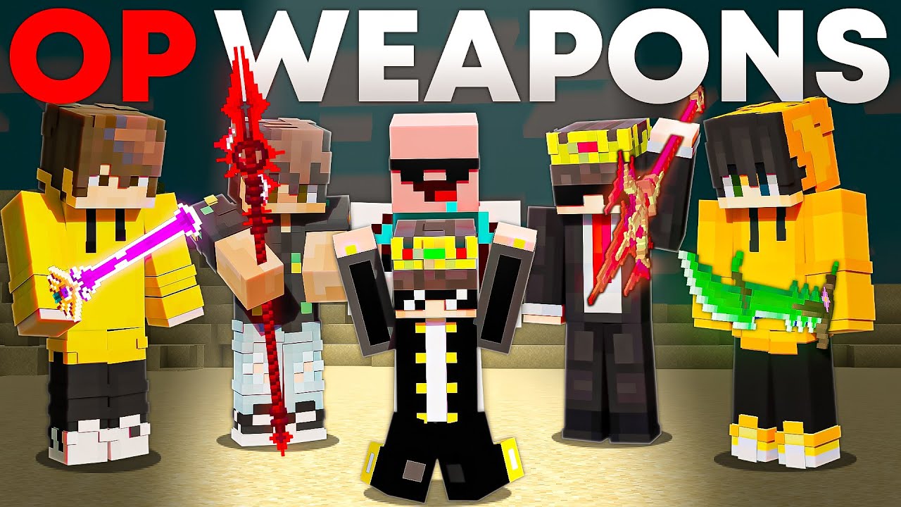 How I COLLECTED Every ILLEGAL WEAPON In This Minecraft Smp...
