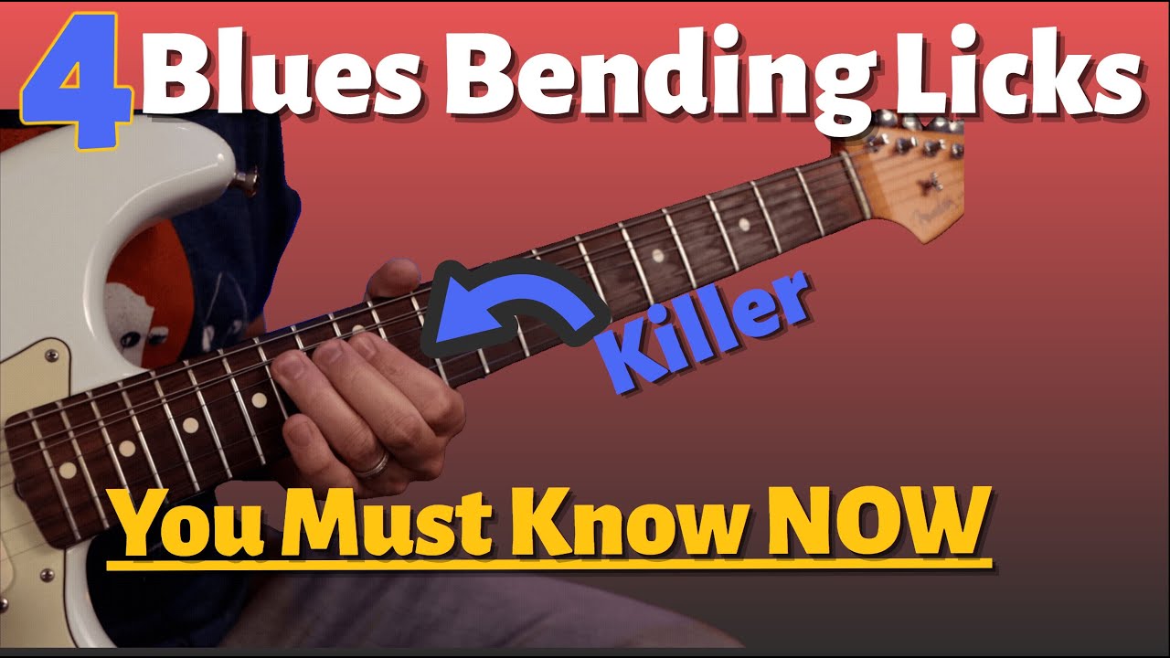 4 Blues Bending Licks You Need NOW