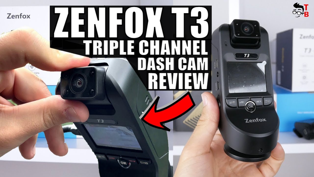 Zenfox T3 REVIEW: The Reason Why You Should Buy ONLY Triple Channel Dash Cams!