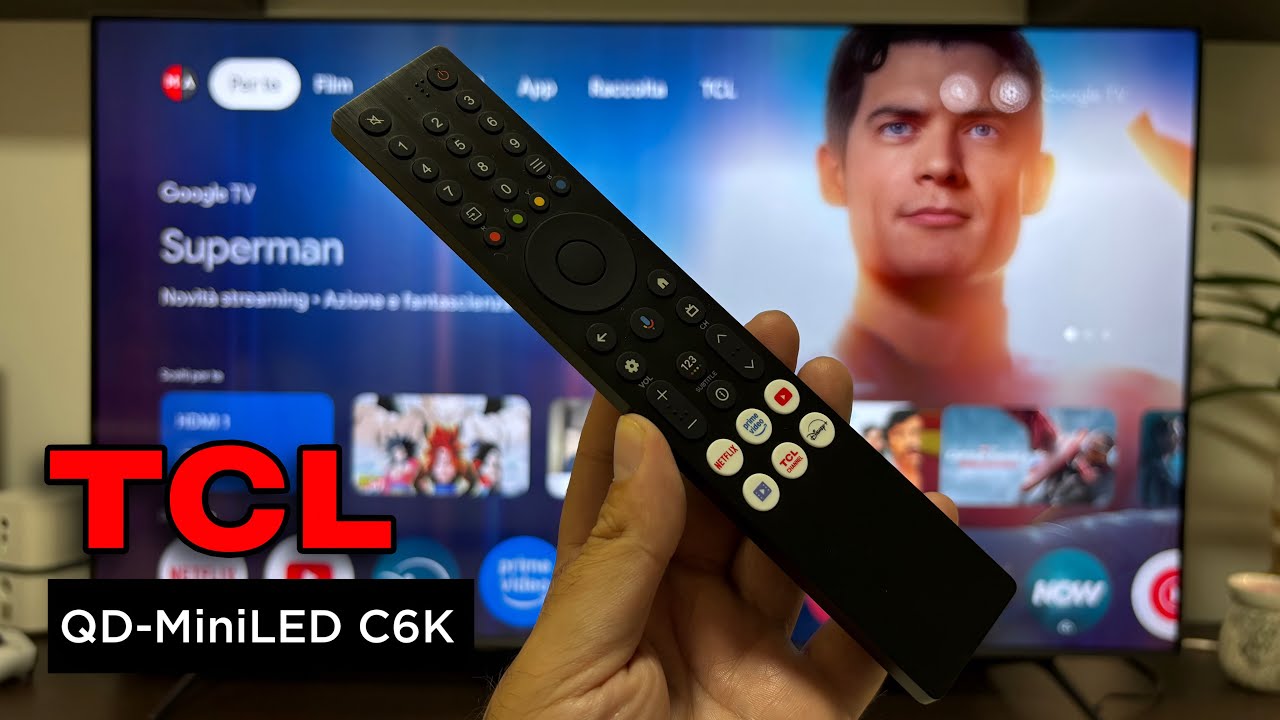 Телевизор TCL QD-MiniLED C6K / Q6C — распаковка, первая настройка и характеристики