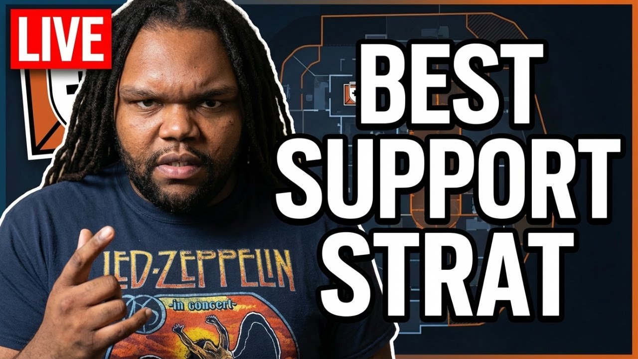 LIVE! Streaming The Best Support Strategy in Rainbow Six Siege