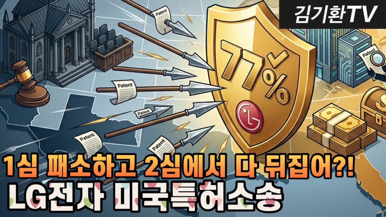 LG전자 미국 특허 전쟁의 승리 공식 #LG전자 #특허소송 #특허전쟁