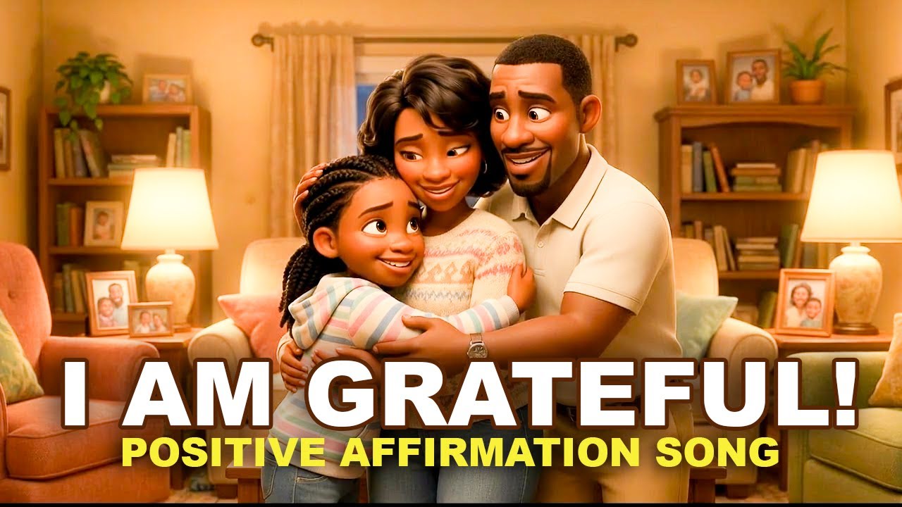 Positive Affirmation Song for Kids | I AM GRATEFUL