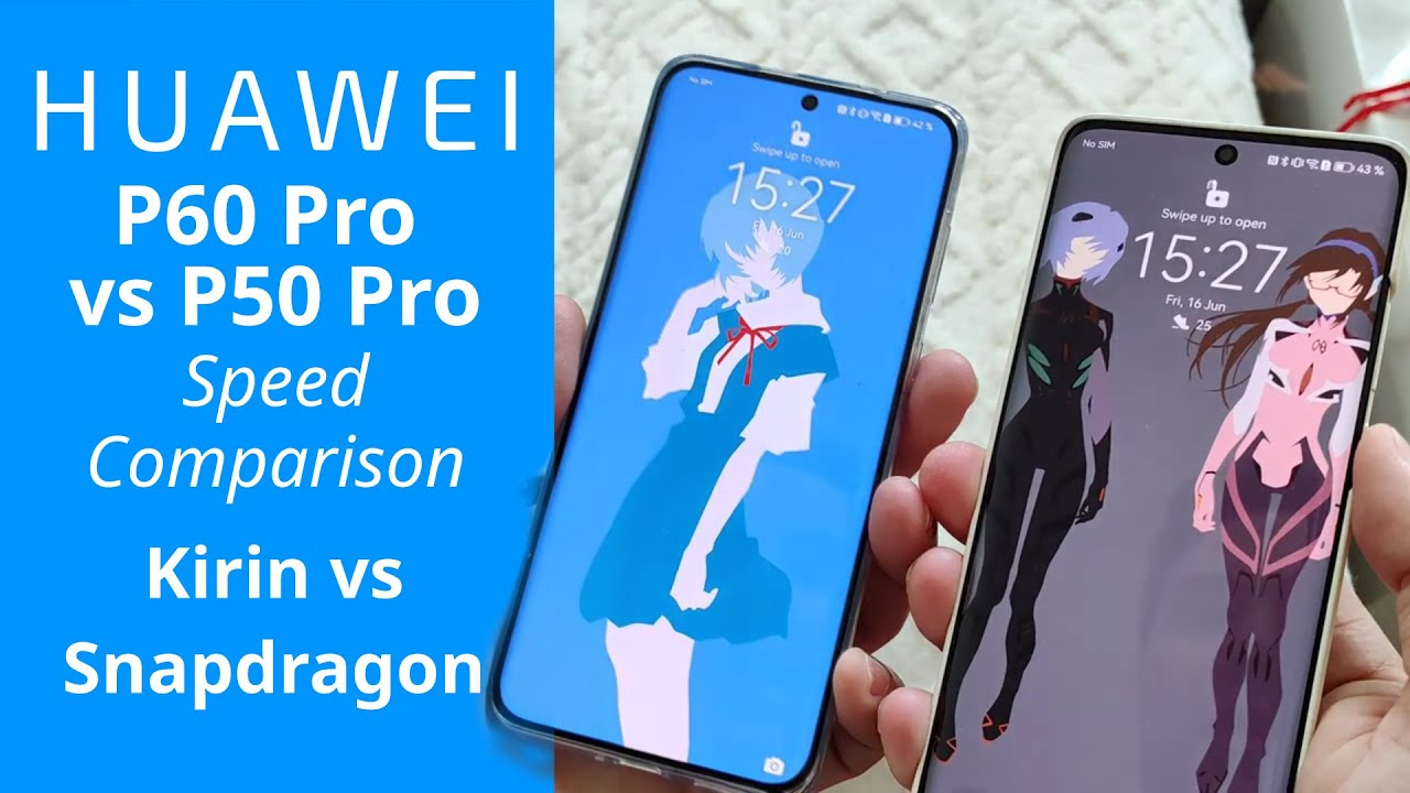 P60 Pro vs P50 Pro - Speed comparison
