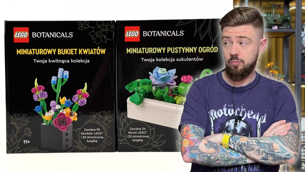 💐 MINIATUROWE KWIATY Z LEGO 💐