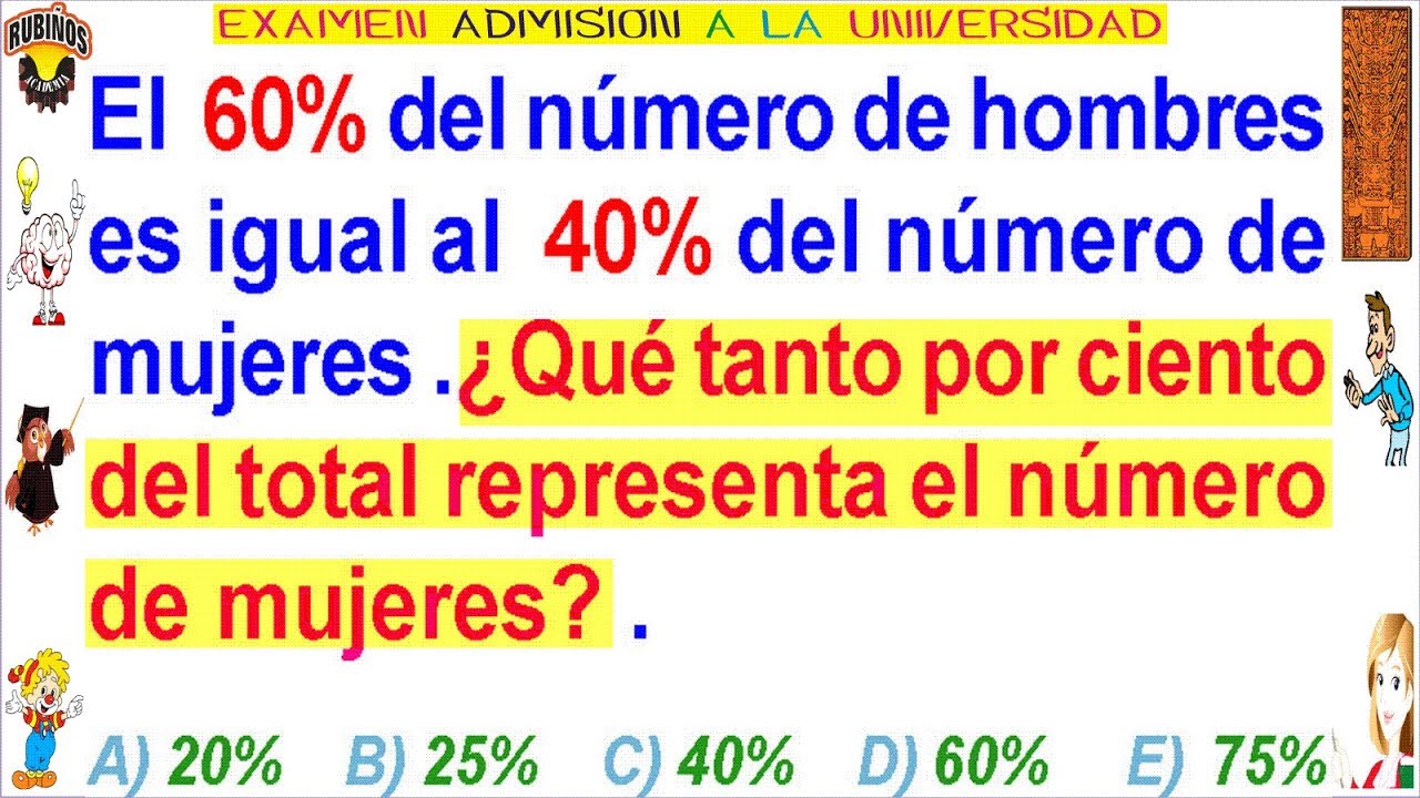 Tanto por Ciento - Examen Admisión a la Universidad Villareal Solucionario UNFV Razonamiento