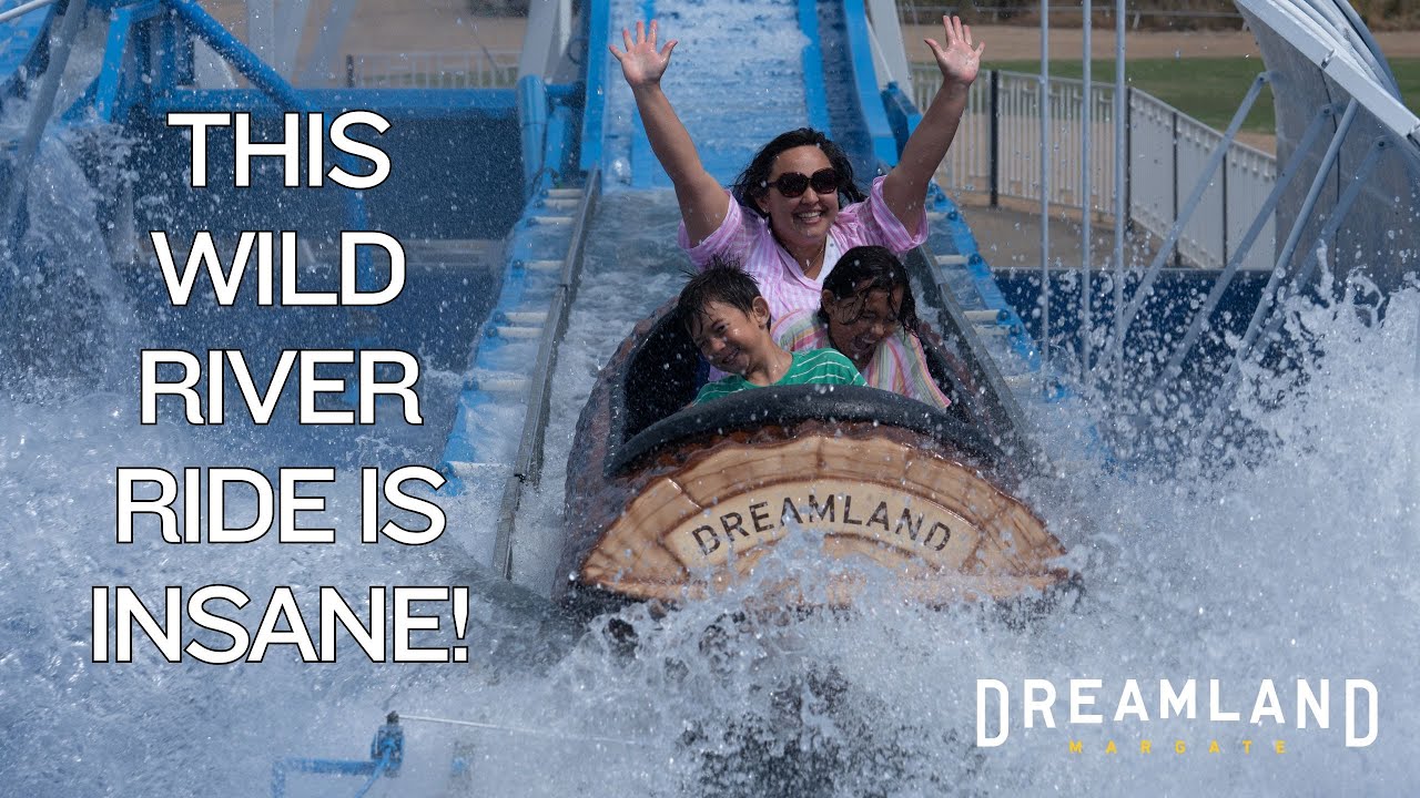 Can You Handle This Crazy Water Ride?! Wild River Is Open!