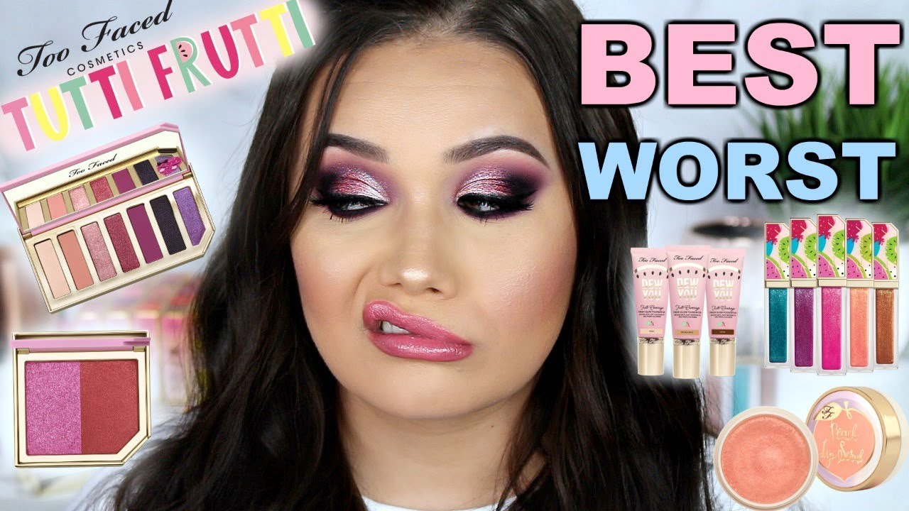 BEST & WORST Products Tutti Frutti + Makeup Tutorial