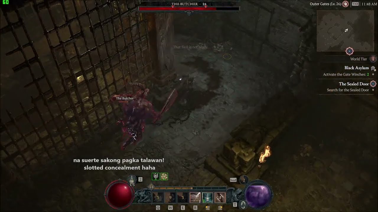 The Butcher in Diablo 4 (Level 26) 2023-02-09