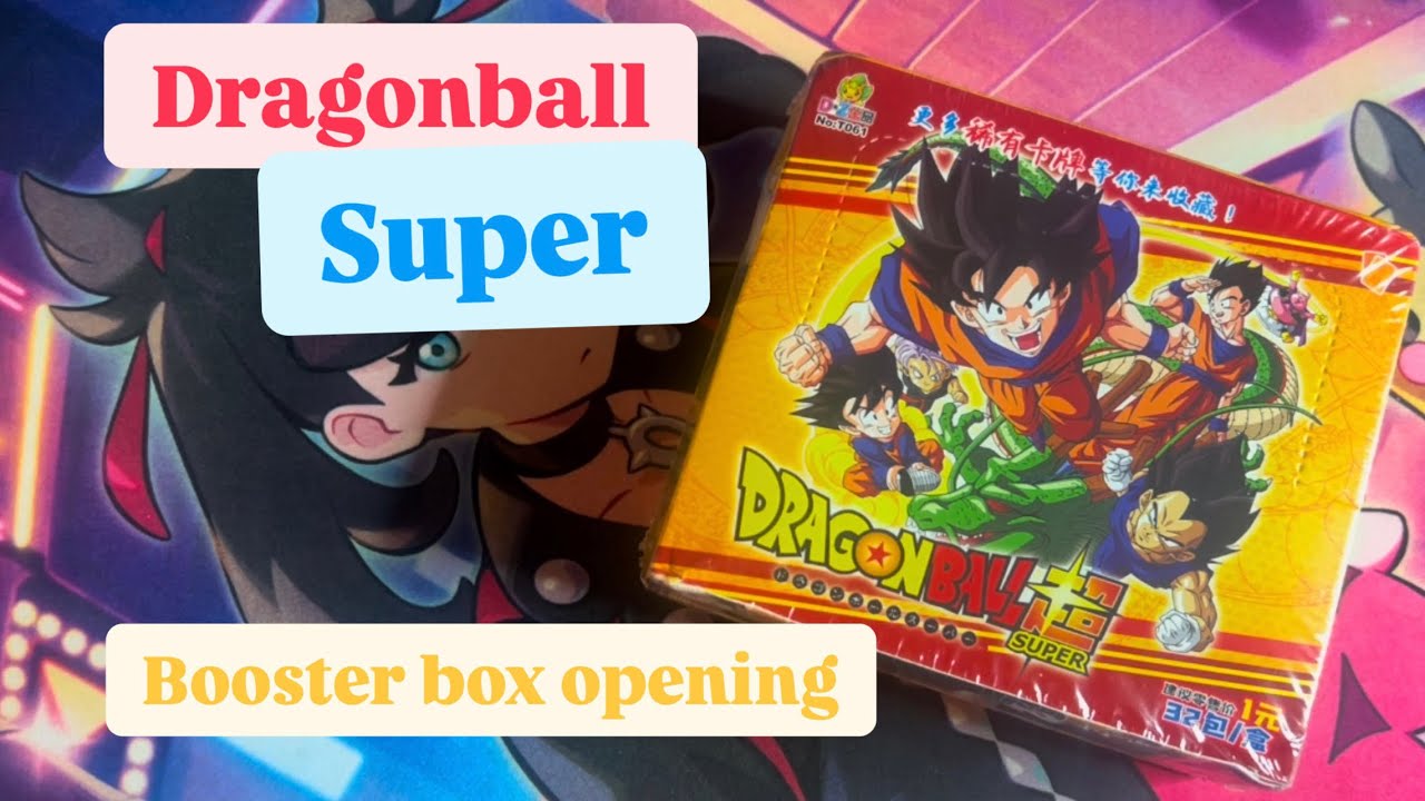 Dragonball Super Booster box Opening AliExpress. (Bonus MTG booster packs CRACKED!)