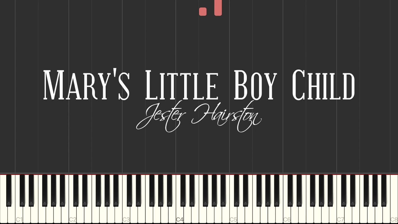 Mary's Little Boy Child (Piano Tutorial) - Jester Hairston // DAY 4