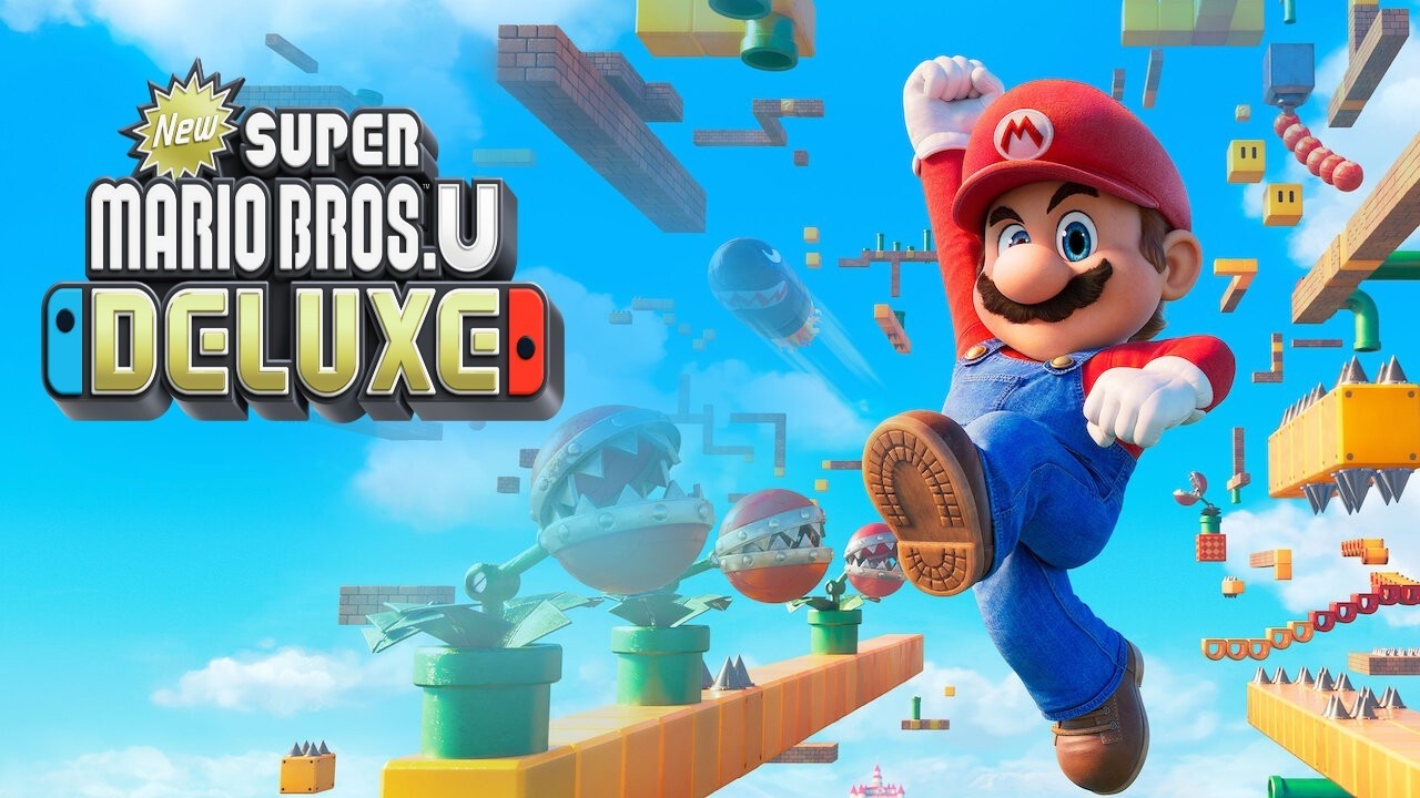 New Super Mario Bros. U Deluxe – Cartoon Full Game Complete Walkthrough (All Worlds & Secrets)