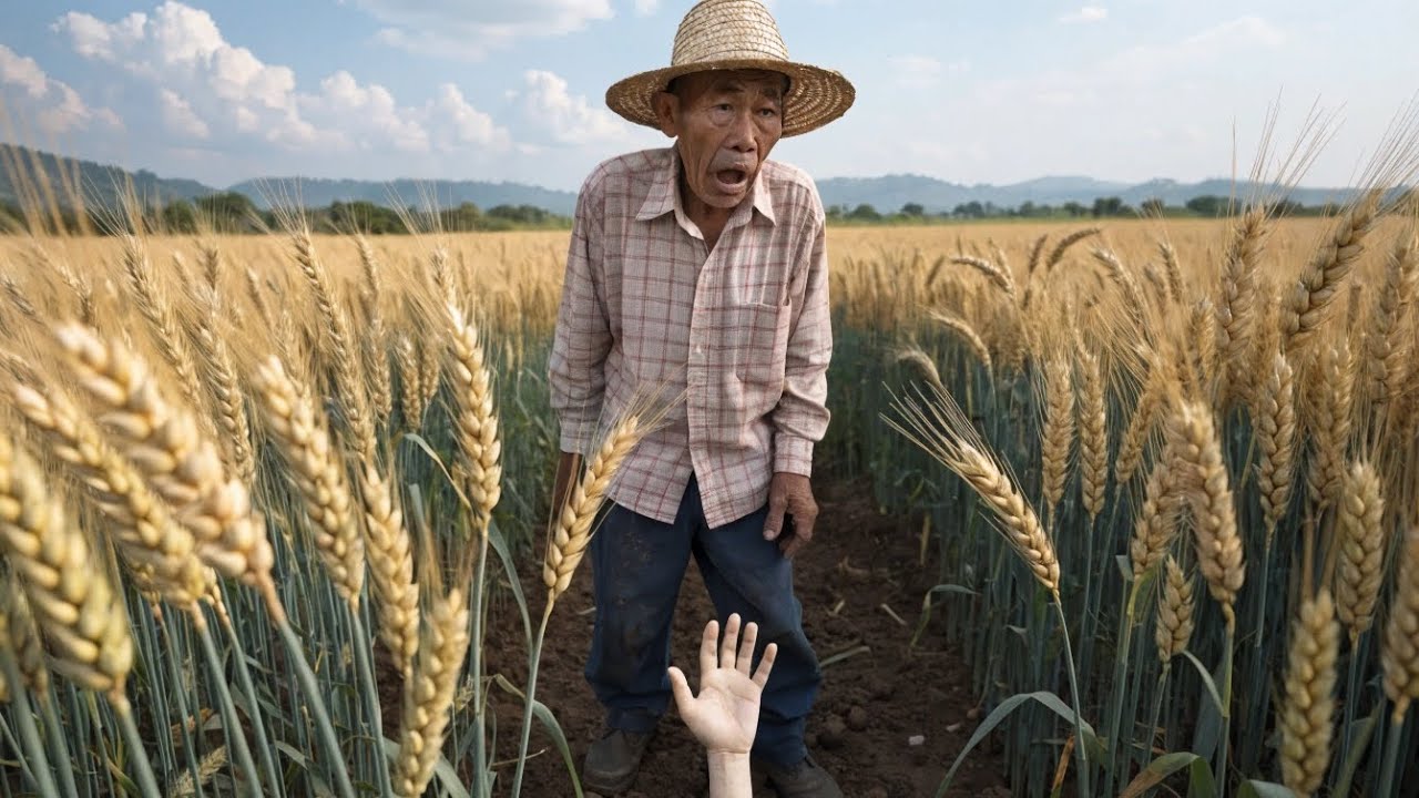 ชายชราแห่งทุ่งข้าวสาลี | ความลับของชายแก่ที่เฝ้าทุ่งมานานหลายสิบปี 🌾‎⁨@inspireverse-m3n⁩  