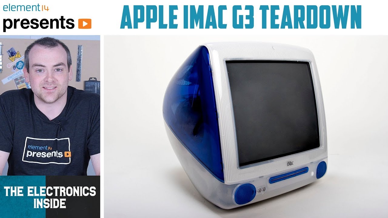 iMac G3 Teardown - The Electronics Inside