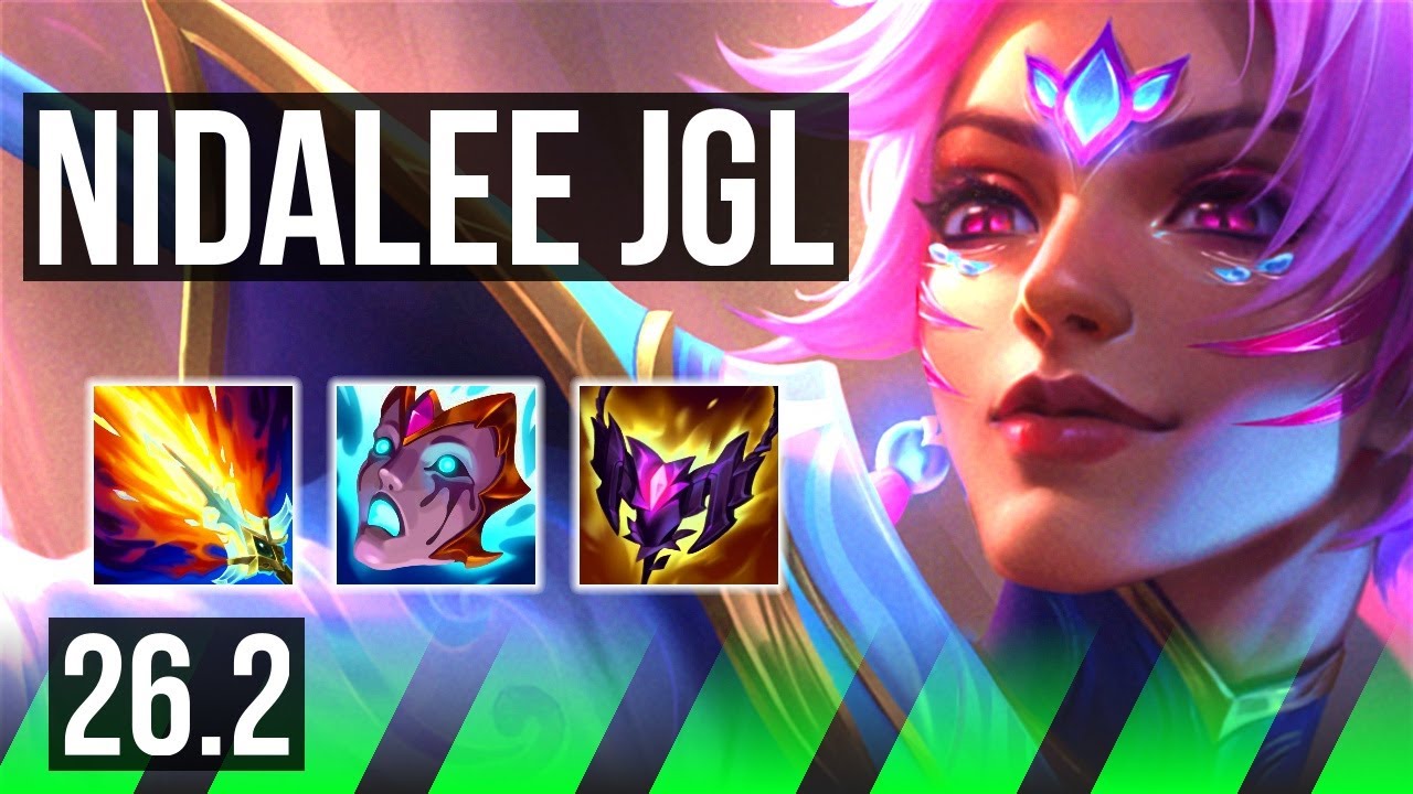 NIDALEE vs JAYCE (JGL) | 58K damage | KR Grandmaster | 26.2