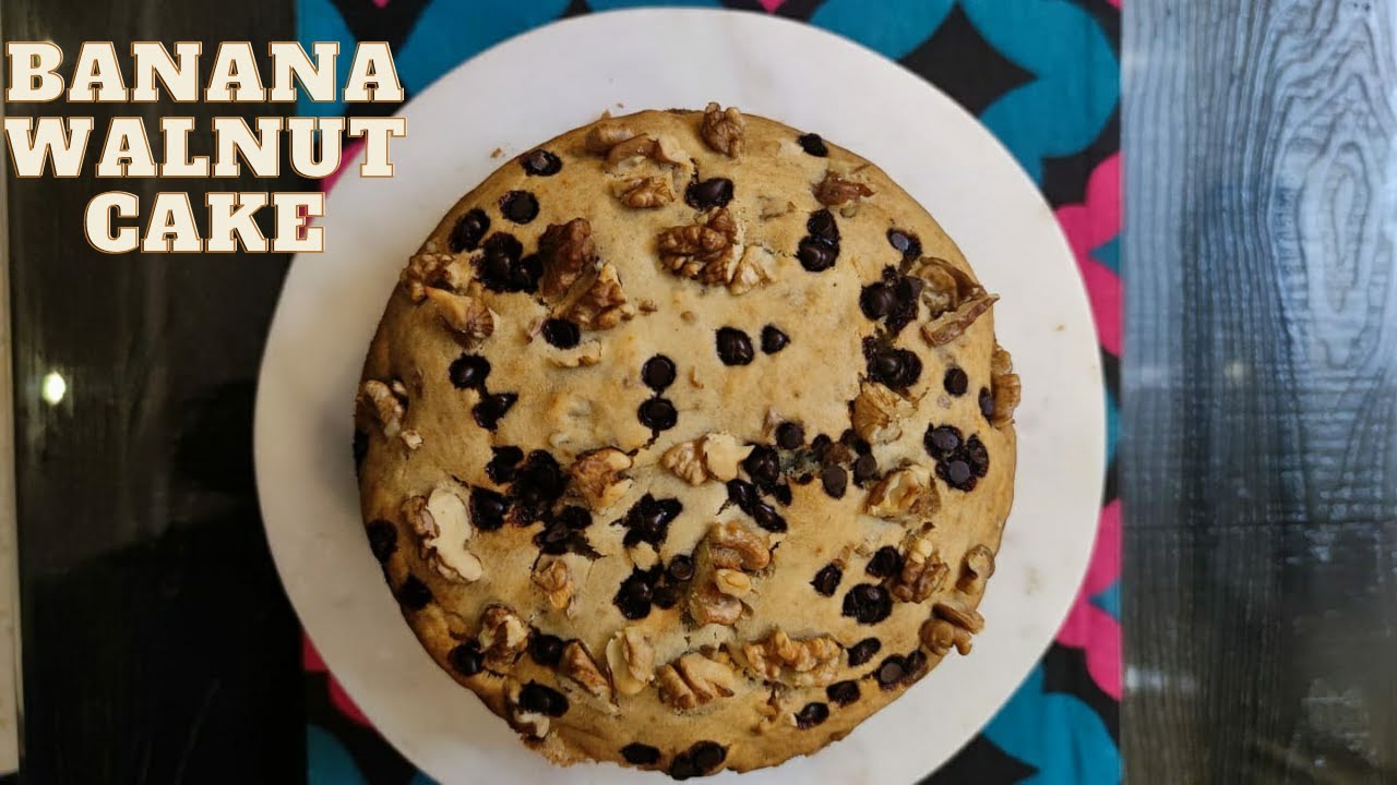 Banana Walnut Cake | Eggless Cake | Friendship Day Special | Neetu's Kitchen Stories