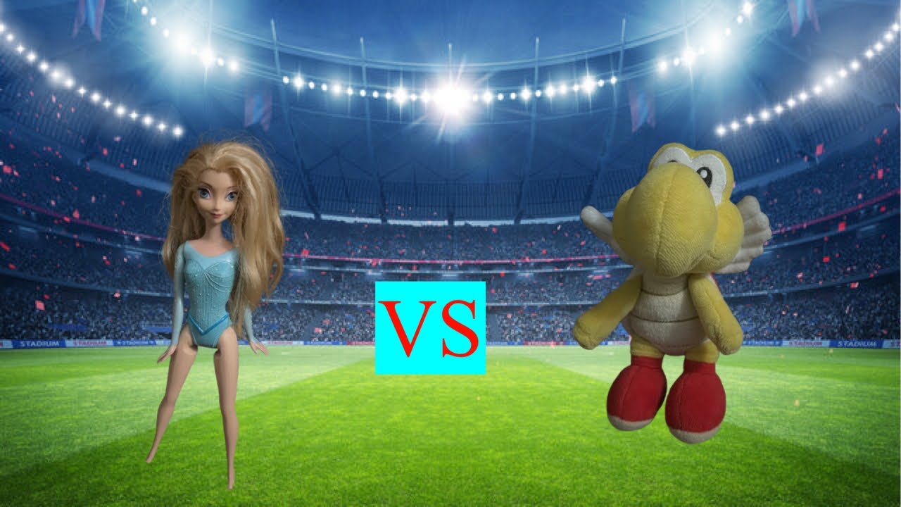 Fiona Soccer Game: Team Elsa vs Team Paratroopa