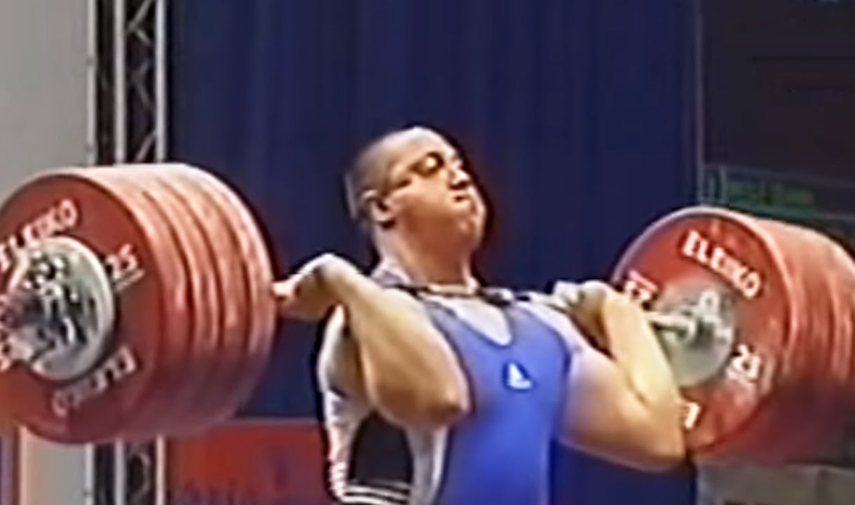 2004 European Weightlifting Championships, Men +105 kg \ Тяжелая Атлетика. Чемпионат Европы