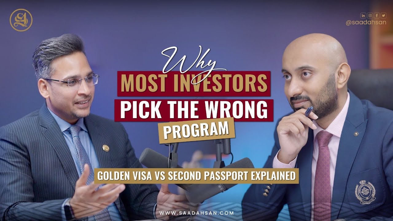 Why Most Investors Pick the Wrong Program | Golden Visa vs Second Passport Explained