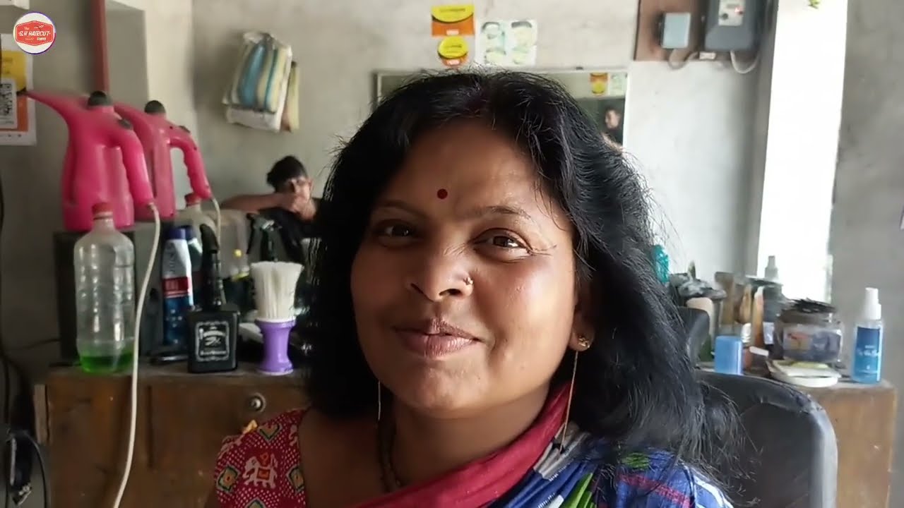 womenhaircut#womenheadshave#tvsps#mottai#ladiesfaceshave#womenfaceshaveinbarbershop#headshaveindian