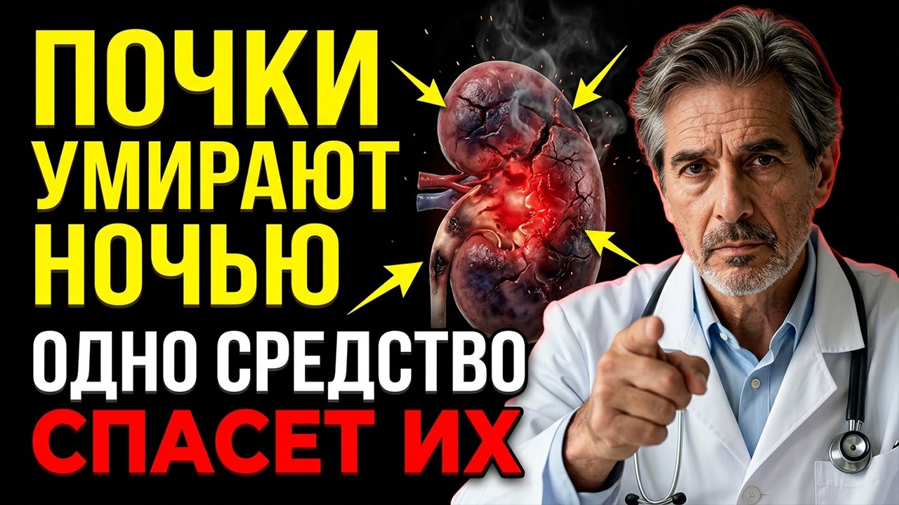 ПОЧКИ ВОССТАНОВЯТСЯ ЗА ОДИН ДЕНЬ! Секретное средство которое сделает чистку И ПРОДЛИТ ВАМ ГОДА ЖИЗНИ