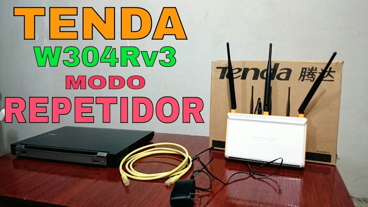 Configuracin Tenda W304Rv3 Modo REPETIDOR Español Explicado