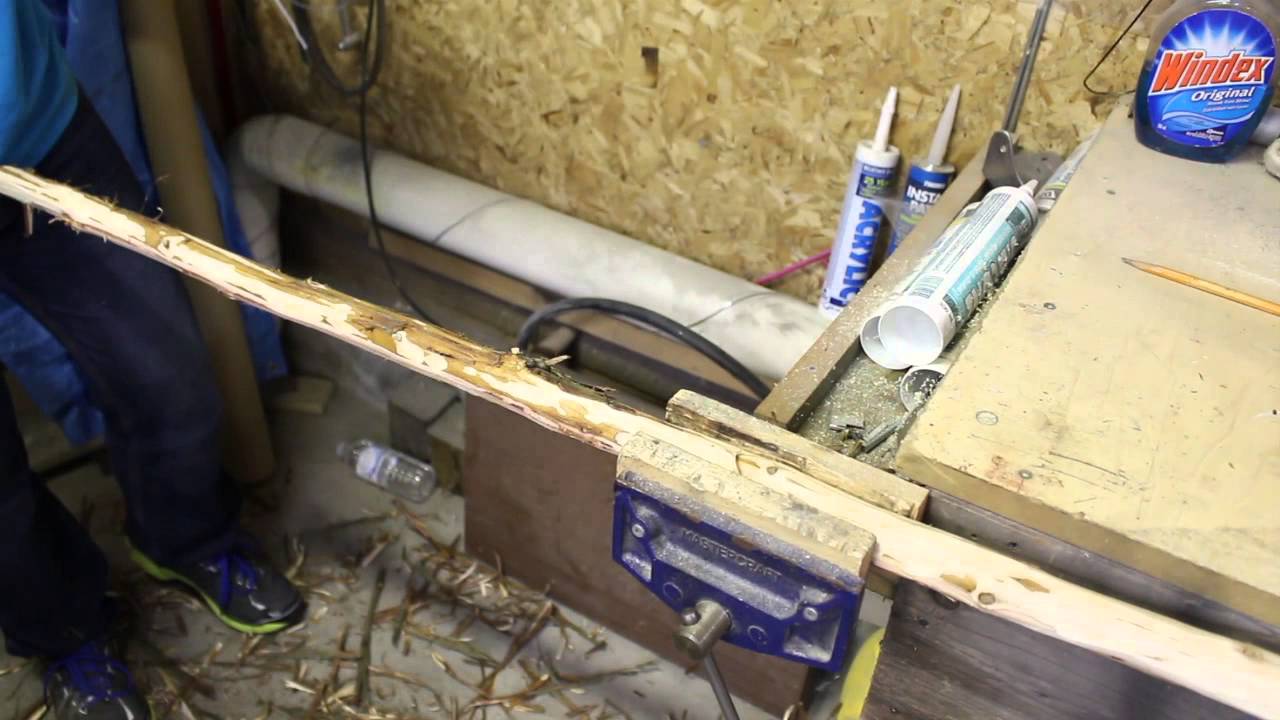 Cedar Walking stick part 1
