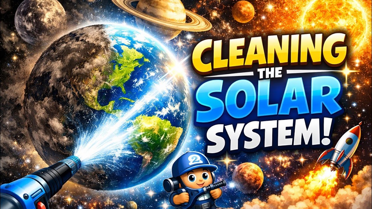 PowerWash Simulator 2 Solar System – Relaxing Cleaning