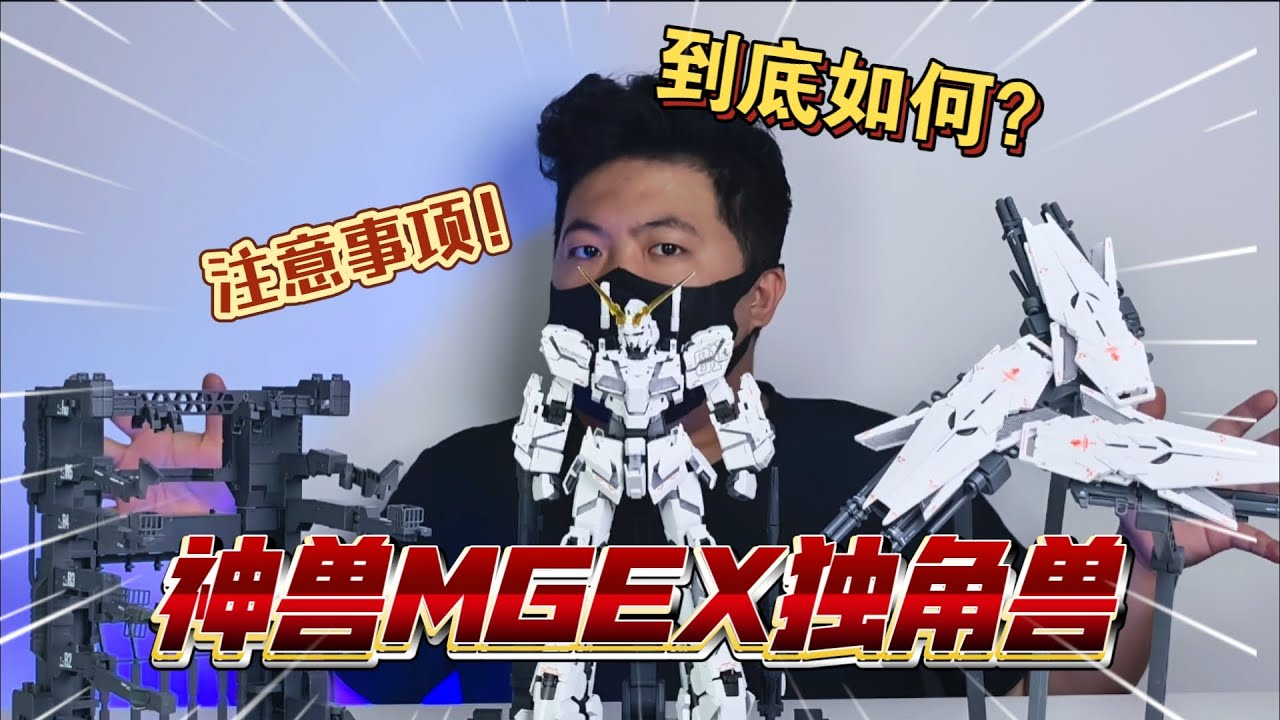 組合OK？如何拼好？神獸 MGEX 獨角獸 高達 模型 模玩