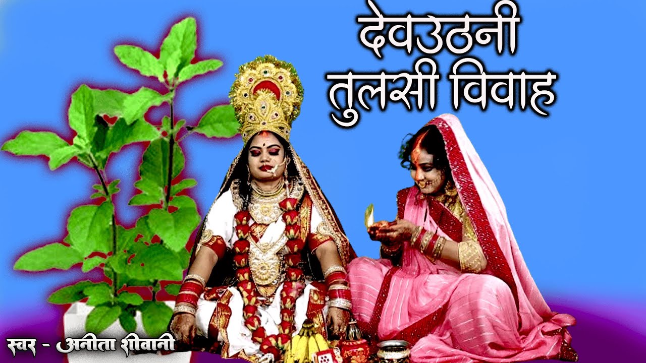 #video कहवा में तुलसी के नहीयर कहवा में ससुर हो Anita Shivani पारंपरिक तुलसी विवाह pooja prem bhakti