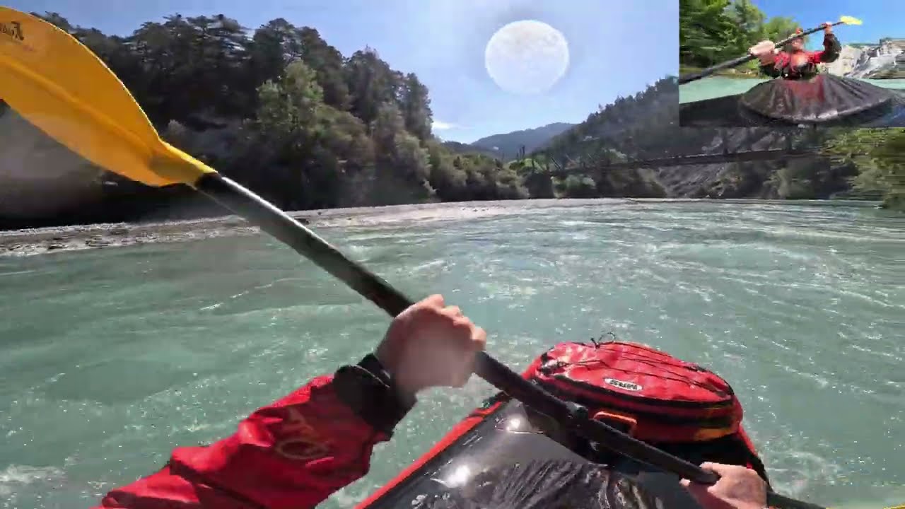 Rheinschlucht Packrafting Ilanz to Reichenau Part 2