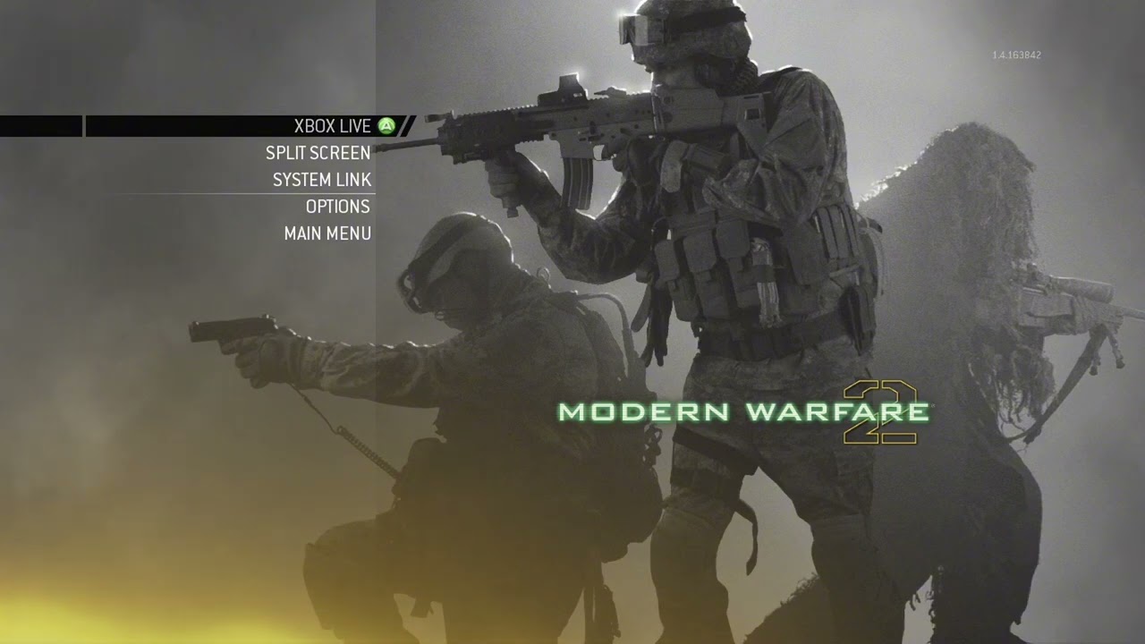 Call of Duty: Modern Warfare 2 (2009) Main Menu [Theme Music]