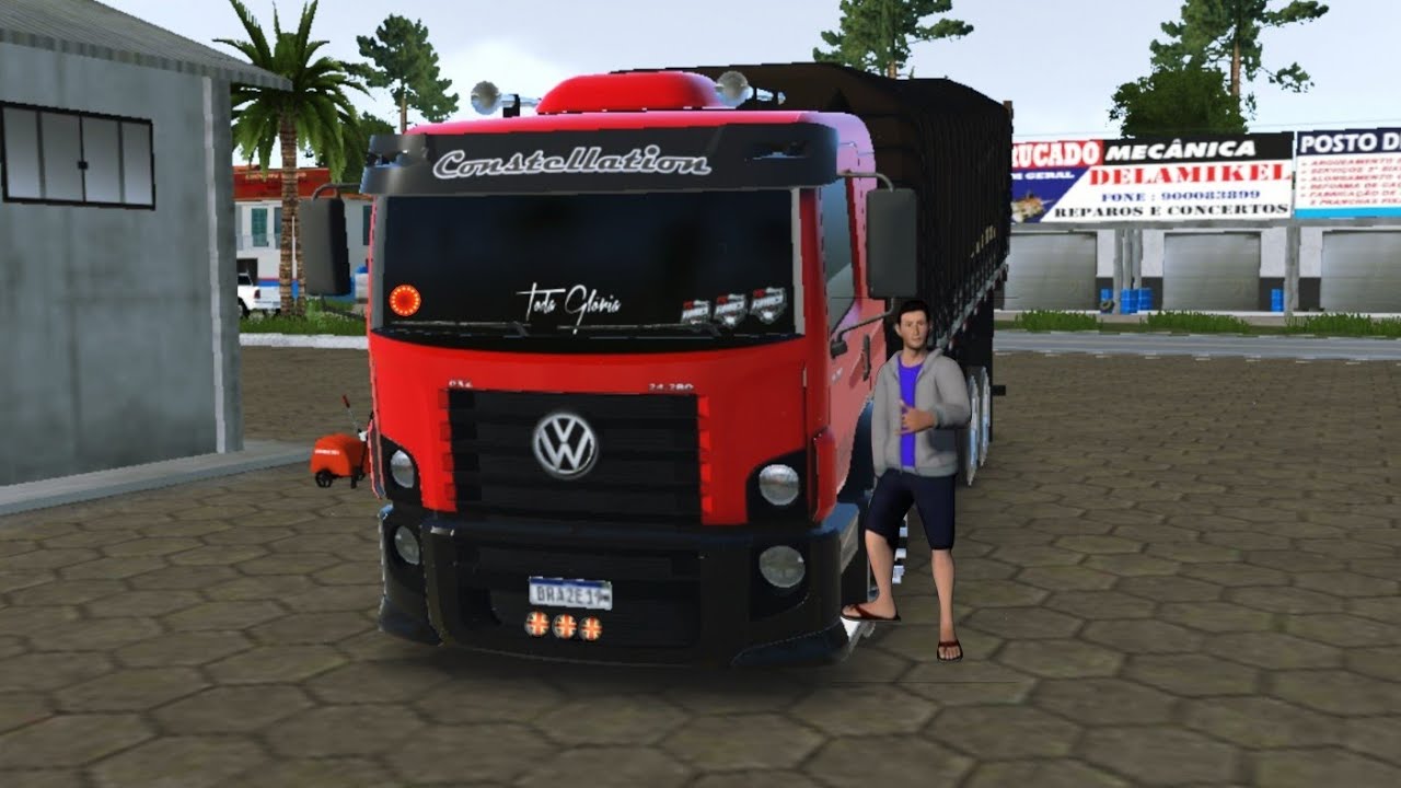 Carradinha de tijolos no meu antigo caminhão Nova Macaé x Águas velha #globaltruckonline
