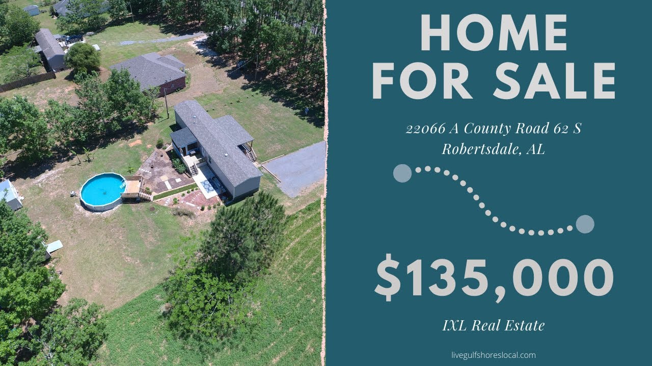 22066 County Road 62 S | Home for Sale |  Robertsdale AL