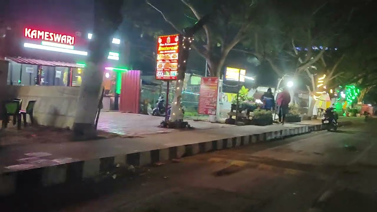 Bhubaneswar city view in the evening