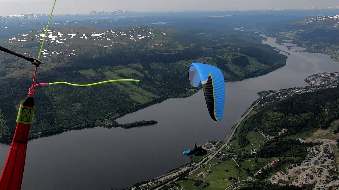 Skärmflygresa norrut - Del 1