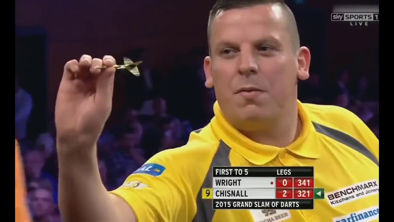 Dave Chisnall NINE-DARTER - 2015 Grand Slam Of Darts
