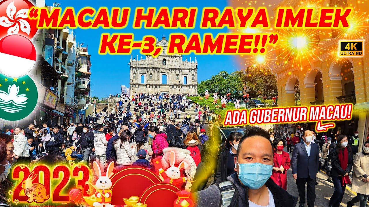 MACAU HARI RAYA IMLEK KE 3,. RAME BANGET,. KETEMU GUBERNURNYA