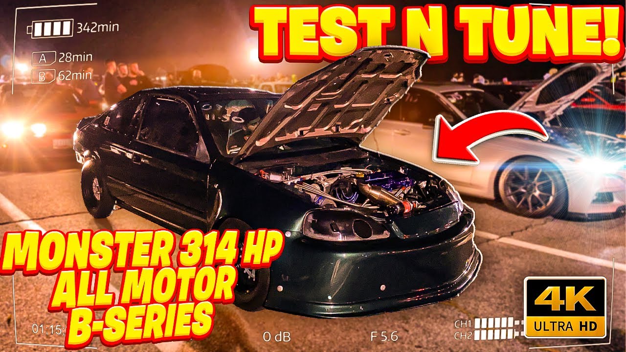 ALL MOTOR B SERIES FIRST HIT ON THE TRACK!! (4K)