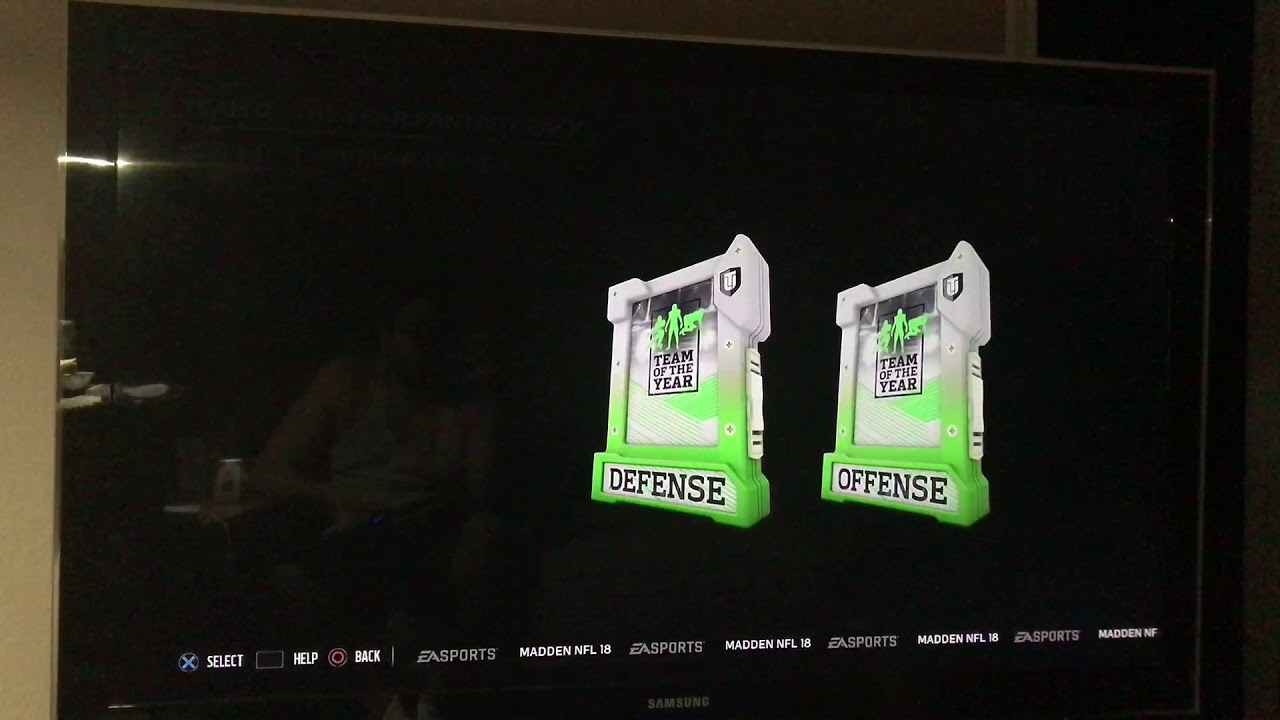 Opening Team of the Year Fantasy Pack MUT 18