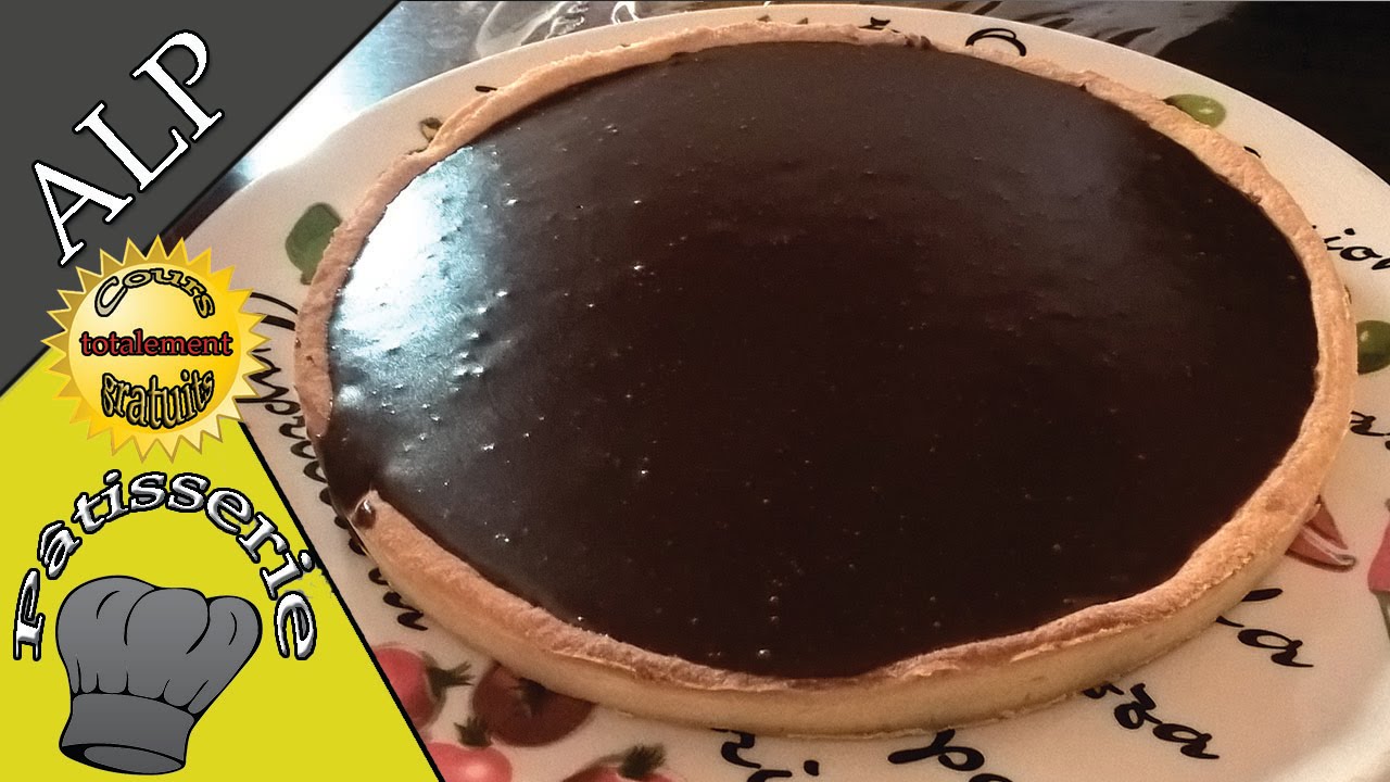 La tarte au chocolat et son croustillant praliné - Apprendre la pâtisserie (ALP)