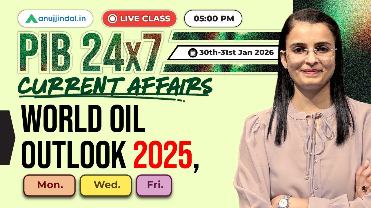 30th-31st Jan PIB 247 Anuj Jindal | RBI Grade B Prep 2026 | Current Affairs | GA | SEBI | NABARD
