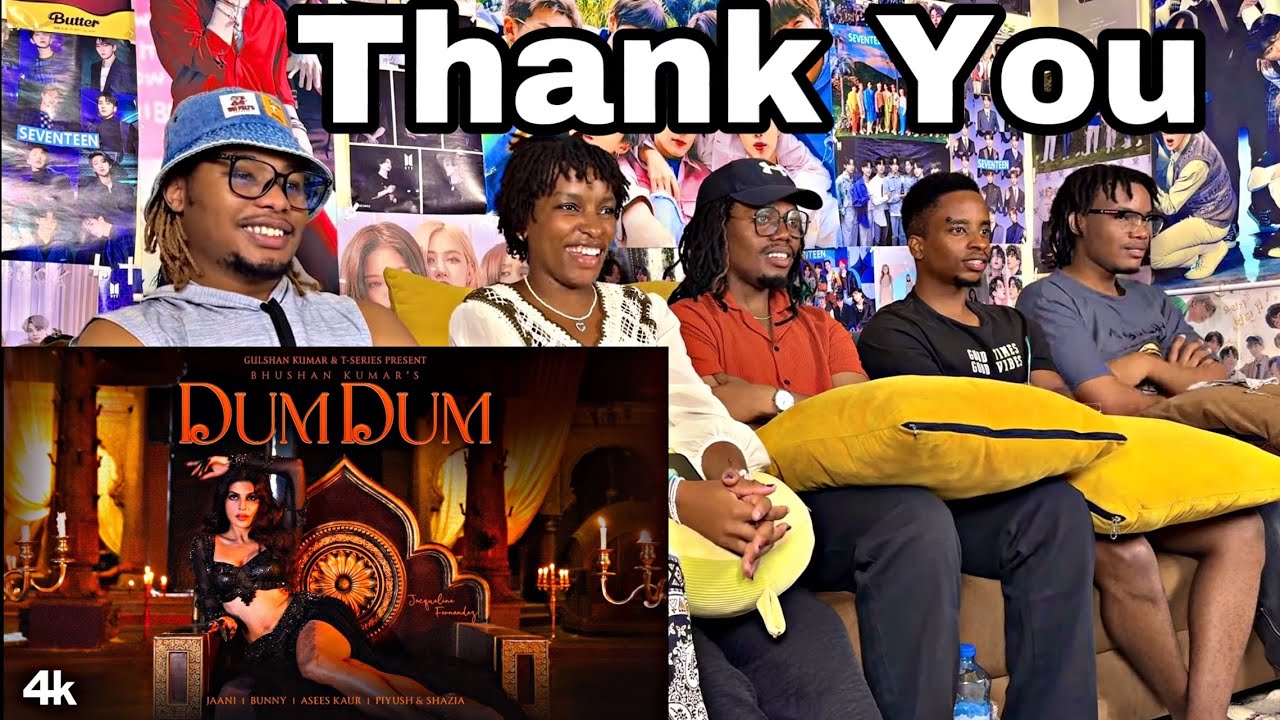 Africans react to DUM DUM (Official Video): Ft. Jacqueline Fernandez | Jaani + 100K unboxing