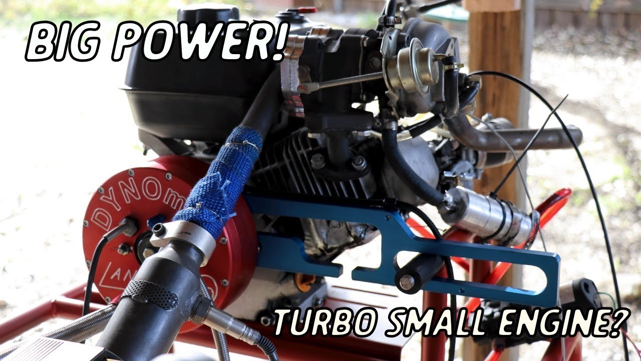 Testing the Turbo Go Kart Engine On the Dyno! (How Much HP?)