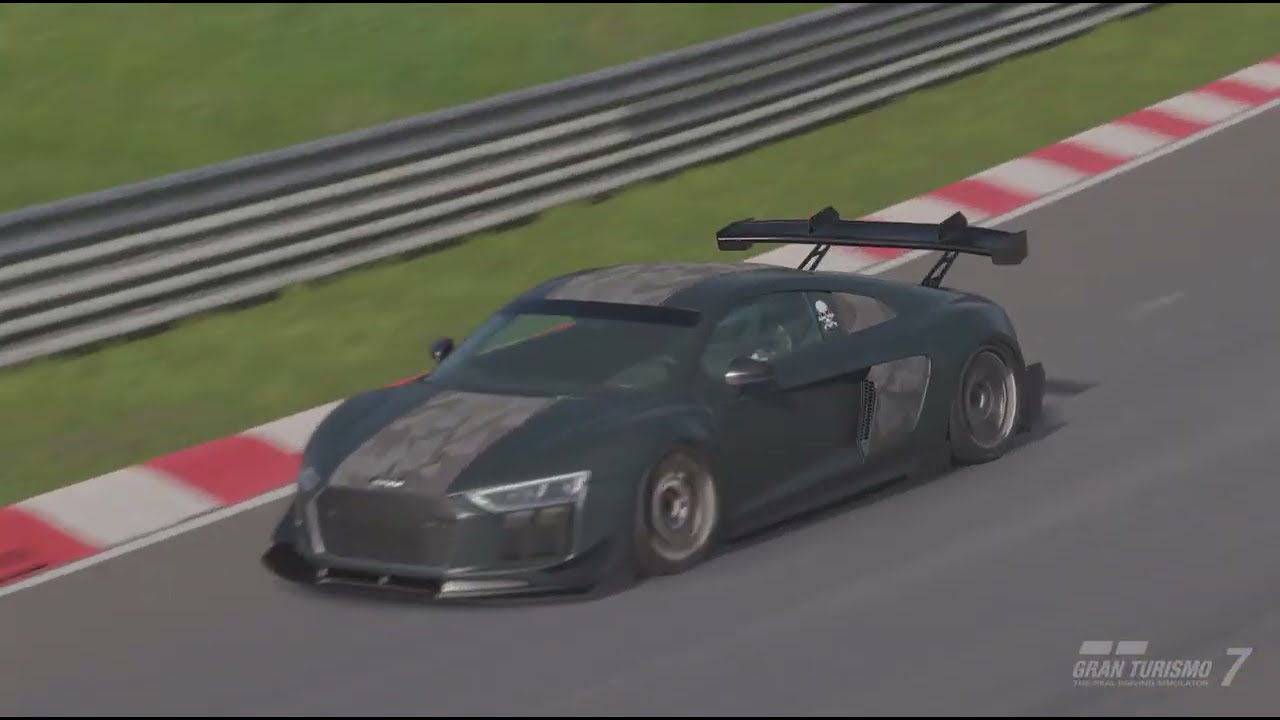 Gran Turismo 7 Audi R8 V10 plus Nordschleife