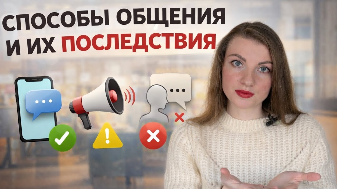 Способы общения и их последствия