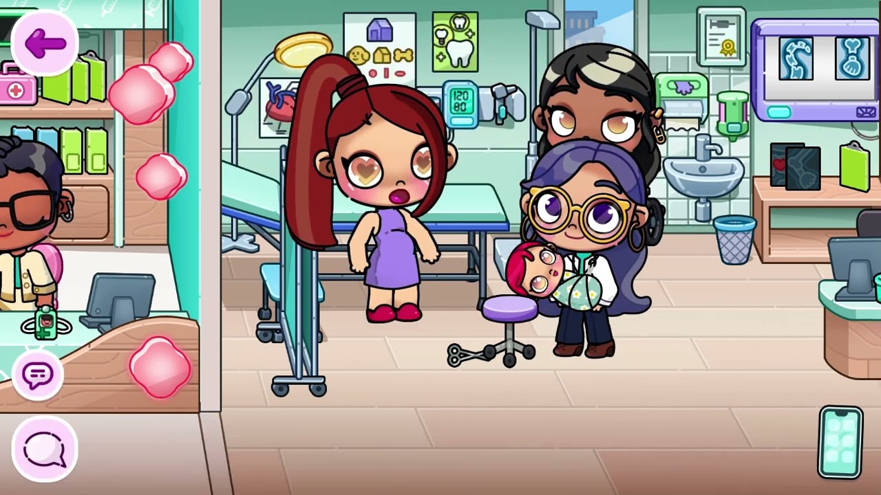 Lily et Mira sont enceintes. Mira a un garçon qui s’appelle Ahmed et la fille de lily s’appelle Lina