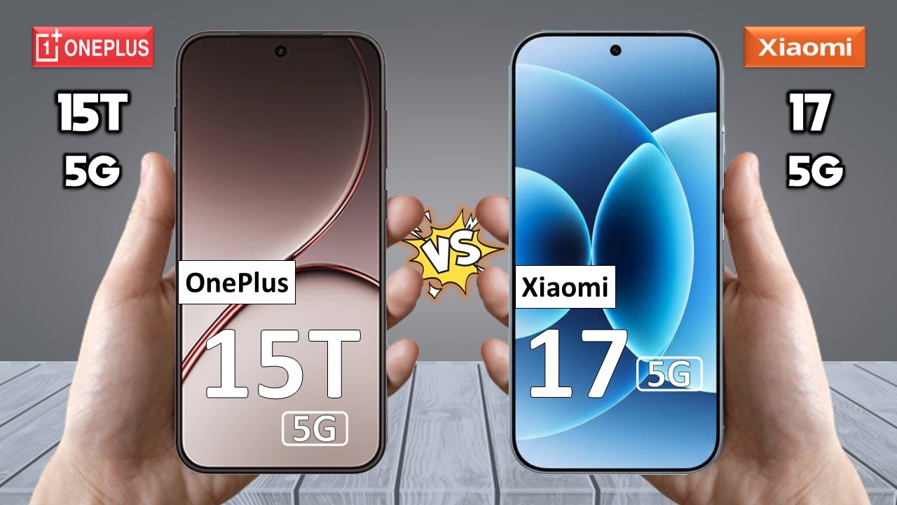 OnePlus 15T Vs Xiaomi 17 - Full Comparison 🔥 Techvs